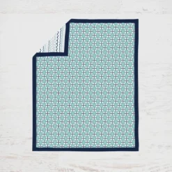 Bacati - Noah Mint Navy 10 Pc Crib Bedding Set With Long Rail Guard Cover 20 Bacati - Noah Mint Navy 10 Pc Crib Bedding Set With Long Rail Guard Cover -Baby Household Products GUEST 73ce481b d5d4 48a8 ba4e f115f4dfd7fc