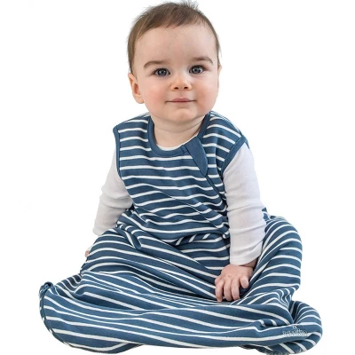 Woolino 4 Season Basic Baby Swaddle Wrap, Merino Wool, Navy Blue, 18-36 Months 6 Woolino 4 Season Basic Baby Swaddle Wrap, Merino Wool, Navy Blue, 18-36 Months - Image 4