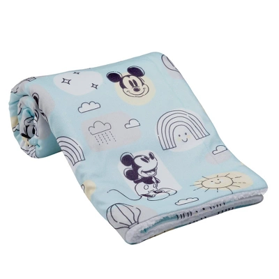 Lambs & Ivy Disney Baby Classic Mickey Mouse Sherpa Baby Blanket 5 Lambs & Ivy Disney Baby Classic Mickey Mouse Sherpa Baby Blanket - Image 3