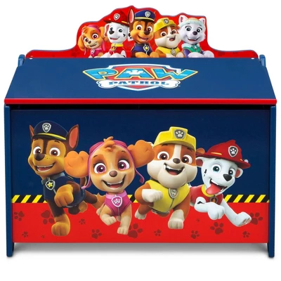 PAW Patrol Deluxe Toy Box - Delta Children 6 PAW Patrol Deluxe Toy Box - Delta Children - Image 4