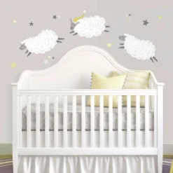 RoomMates Counting Sheep Peel And Stick Wall Decal