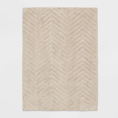 4'x6' Tufted Cotton Chevron Kids' Rug - Pillowfort™ 6 4'x6' Tufted Cotton Chevron Kids' Rug - Pillowfort™ - Image 4