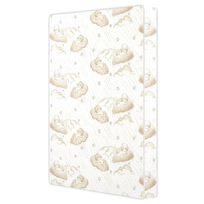 Dream On Me Portable Crib And Toddler Mattresses - White 7 Dream On Me Portable Crib And Toddler Mattresses - White - Image 5