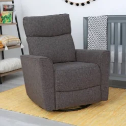 SECOND STORY HOME Soho Swivel Recliner Chair - Dark Gray 7 SECOND STORY HOME Soho Swivel Recliner Chair - Dark Gray -Baby Household Products GUEST 8653e1d9 3ff3 4180 906f 29cdfe9e6d6b