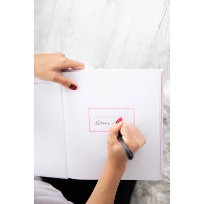 Pearhead Pink Striped Babybook 6 Pearhead Pink Striped Babybook - Image 4