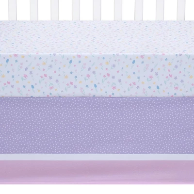 Sammy & Lou Rainbow Showers Crib Bedding Set - 4pc 5 Sammy & Lou Rainbow Showers Crib Bedding Set - 4pc - Image 3