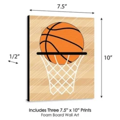 Big Dot Of Happiness Nothin' But Net - Basketball - Sports Themed Nursery Wall Art, Kids Room Decor & Game Room Decor - 7.5 X 10 Inches - 3 Prints 9 Big Dot Of Happiness Nothin' But Net - Basketball - Sports Themed Nursery Wall Art, Kids Room Decor & Game Room Decor - 7.5 X 10 Inches - 3 Prints -Baby Household Products GUEST 897e4881 fd2a 4791 9d3f becc9a846041