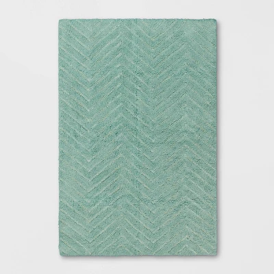 4'x6' Tufted Cotton Chevron Kids' Rug - Pillowfort™ 9 4'x6' Tufted Cotton Chevron Kids' Rug - Pillowfort™ - Image 7