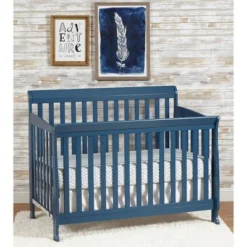 Suite Bebe Riley Lifetime Bundle Crib And Toddler Guard Rail - Navy -Baby Household Products GUEST 8cac9c02 4dd0 4bf2 b5b5 614bb8919cfd