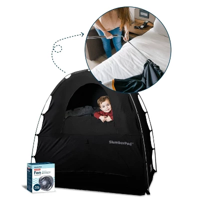 SlumberPod Portable Privacy Pod Blackout With Fan 5 SlumberPod Portable Privacy Pod Blackout With Fan - Image 3