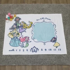Disney Princess Super Soft Milestone Baby Blanket 10 Disney Princess Super Soft Milestone Baby Blanket -Baby Household Products GUEST 8edd68ce 4224 46b0 8c4f 5a02c9cb6546
