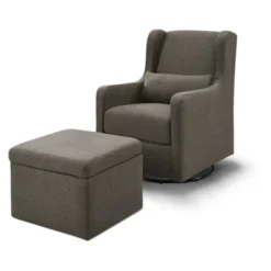 Carter's By DaVinci Adrian Swivel Glider With Storage Ottoman 26 Carter's By DaVinci Adrian Swivel Glider With Storage Ottoman -Baby Household Products GUEST 917aefd1 6274 4222 b4d5 8151bf057487