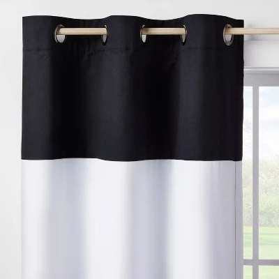 Blackout Border Striped Kids' Panel - Pillowfort™ 3 Blackout Border Striped Kids' Panel - Pillowfort™