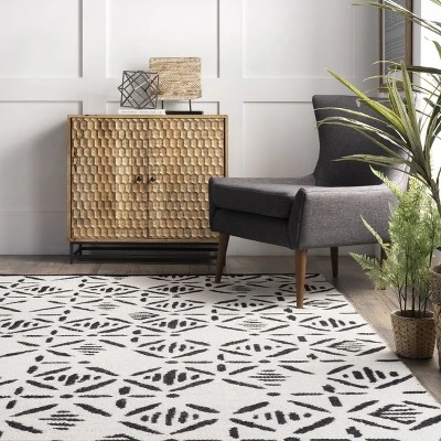 NuLOOM Kirsten Hand Loomed Global Wool Area Rug 7 NuLOOM Kirsten Hand Loomed Global Wool Area Rug - Image 5