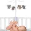 Bedtime Originals Elephant Love Musical Baby Crib Mobile Soother Toy - Gray 1 Bedtime Originals Elephant Love Musical Baby Crib Mobile Soother Toy - Gray -Baby Household Products GUEST 9c48ec4b 6490 4769 a829 2454a8c26db3