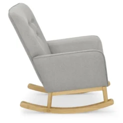 Delta Children Colby Rocking Chair - French Gray And Natural -Baby Household Products GUEST a2977d99 fc0a 41be a365 913b252f0f27