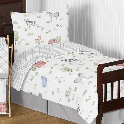 5pc Sweet Jojo Designs On The Farm Toddler Bedding Set 7 5pc Sweet Jojo Designs On The Farm Toddler Bedding Set - Image 5