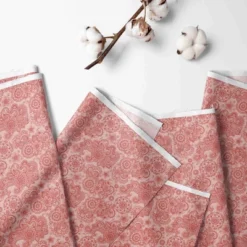 Bacati - Sophia Paisley Aqua/Coral Collapsible Laundry Hamper -Baby Household Products GUEST a6d29927 41fd 4e63 a4f2 2a78907128c7 1