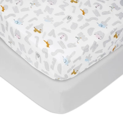 Aden + Anais Essentials Cotton Poplin Sheets - 2pk 7 Aden + Anais Essentials Cotton Poplin Sheets - 2pk - Image 5