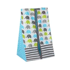Bacati - Elephants Aqua/Lime/Gray 10 Pc Crib Bedding Set With Long Rail Guard Cover 20 Bacati - Elephants Aqua/Lime/Gray 10 Pc Crib Bedding Set With Long Rail Guard Cover -Baby Household Products GUEST a8e78032 83b2 4573 bd73 cca1ff825b3b 1