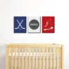 Big Dot Of Happiness Shoots And Scores - Hockey - Sports Themed Nursery Wall Art, Kids Room Decor & Game Room Decor - 7.5 X 10 Inches -Set Of 3 Prints 2 Big Dot Of Happiness Shoots And Scores - Hockey - Sports Themed Nursery Wall Art, Kids Room Decor & Game Room Decor - 7.5 X 10 Inches -Set Of 3 Prints -Baby Household Products GUEST ac07b7c4 10be 4d07 9110 27075504b090