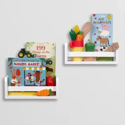 RiverRidge Home 3pc Kids’ Activity Table Set With 2 Bonus 10'' Floating Wall Bookshelves White – RiverRidge 18 RiverRidge Home 3pc Kids’ Activity Table Set With 2 Bonus 10'' Floating Wall Bookshelves White – RiverRidge -Baby Household Products GUEST adee4863 3a76 44ff 9c2f 65d41d614452