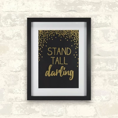 RoomMates Framed Wall Poster Prints Stand Tall - Gold 4 RoomMates Framed Wall Poster Prints Stand Tall - Gold - Image 2