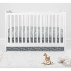 Bacati - Clouds In The City White/Gray 10 Pc Crib Bedding Set With Long Rail Guard Cover 16 Bacati - Clouds In The City White/Gray 10 Pc Crib Bedding Set With Long Rail Guard Cover -Baby Household Products GUEST b1b7520b 17af 49e5 a656 59c87d2e3a2d 2