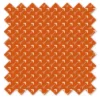 Bacati - Arrows Orange Crib/Toddler Ruffles/skirt