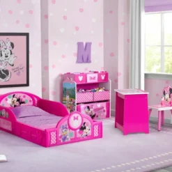 Delta Children Minnie Mouse Room Box Bedroom Set - 4pc