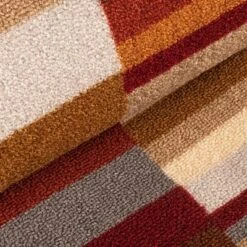 Modern Striped Block Non-Slip Washable Indoor/ Outdoor Area Rug By Blue Nile Mills 13 Modern Striped Block Non-Slip Washable Indoor/ Outdoor Area Rug By Blue Nile Mills -Baby Household Products GUEST ba019415 e5e9 48ae b640 51665725296f