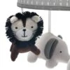 Lambs & Ivy Urban Jungle Gray/Brown Lion & Elephant Musical Baby Crib Mobile 1 Lambs & Ivy Urban Jungle Gray/Brown Lion & Elephant Musical Baby Crib Mobile -Baby Household Products GUEST bb2f7ea2 bd67 44a4 94a2 83ab98726677