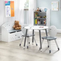 3pc Talori Kids' Table And Chair Set Gray/White - Buylateral 8 3pc Talori Kids' Table And Chair Set Gray/White - Buylateral -Baby Household Products GUEST bc1e69d4 876d 480a b7b3 0dd41a244534