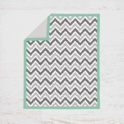 Bacati - Ikat Dots Stripes Mint Grey Neutral 10 Pc Crib Set With 2 Crib Fitted Sheets 4 Muslin Swaddling Blankets 12 Bacati - Ikat Dots Stripes Mint Grey Neutral 10 Pc Crib Set With 2 Crib Fitted Sheets 4 Muslin Swaddling Blankets -Baby Household Products GUEST bee40cd3 7580 4c6b 8fdb c08bbfd5a865