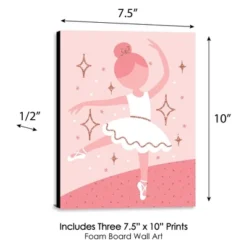 Big Dot Of Happiness Tutu Cute Ballerina - Ballet Nursery Wall Art And Kids Room Decor - 7.5 X 10 Inches - Set Of 3 Prints 9 Big Dot Of Happiness Tutu Cute Ballerina - Ballet Nursery Wall Art And Kids Room Decor - 7.5 X 10 Inches - Set Of 3 Prints -Baby Household Products GUEST c59bae17 9c34 49cf 940f 02bcfbed62c8