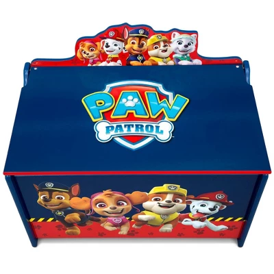 PAW Patrol Deluxe Toy Box - Delta Children 7 PAW Patrol Deluxe Toy Box - Delta Children - Image 5