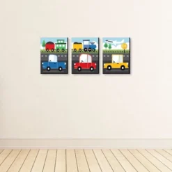 Big Dot Of Happiness Cars, Trains, And Airplanes - Transportation Nursery Wall Art And Kids Room Decor - 7.5 X 10 Inches - Set Of 3 Prints 8 Big Dot Of Happiness Cars, Trains, And Airplanes - Transportation Nursery Wall Art And Kids Room Decor - 7.5 X 10 Inches - Set Of 3 Prints -Baby Household Products GUEST d9af1c8e eba5 4685 8bed e85dd700c13e
