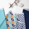 Bacati - Aztec Print Liam Aqua Orange Navy 4 Pc Toddler Bedding Set 2 Bacati - Aztec Print Liam Aqua Orange Navy 4 Pc Toddler Bedding Set -Baby Household Products GUEST da92d464 a077 4084 9878 06d6d2af46fe 1