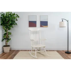 Gift Mark Wooden Adult Rocking Chair