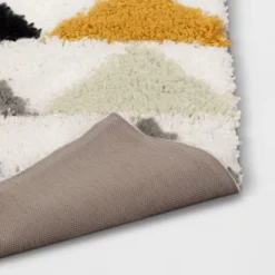 5'x7' Triangles Shag Kids' Rug Black/Cream - Pillowfort™ 7 5'x7' Triangles Shag Kids' Rug Black/Cream - Pillowfort™ -Baby Household Products GUEST e44aac54 67f7 445d ac92 34dbc5ad1767