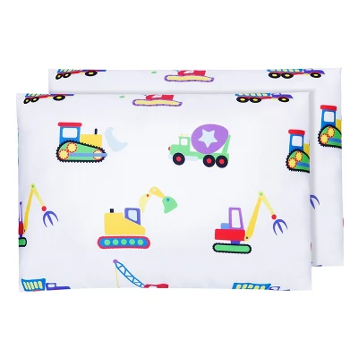 Wildkin Kids Microfiber Pillowcases For Boys & Girls- Toddler (2 Pk) 8 Wildkin Kids Microfiber Pillowcases For Boys & Girls- Toddler (2 Pk) - Image 6