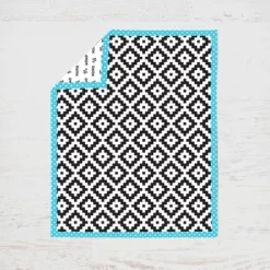 Bacati - Love Aztec Print Black Turquoise 10 Pc Crib Bedding Set With Long Rail Guard Cover 16 Bacati - Love Aztec Print Black Turquoise 10 Pc Crib Bedding Set With Long Rail Guard Cover -Baby Household Products GUEST ea68f201 b6b3 40ef a603 bdee8b12947a