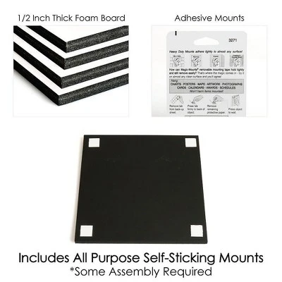 Big Dot Of Happiness Blue Monkey Boy - Kids Room, Nursery Decor And Decor - 11 X 11 Inches Nursery Wall Art - Set Of 4 Prints For Baby's Room 6 Big Dot Of Happiness Blue Monkey Boy - Kids Room, Nursery Decor And Decor - 11 X 11 Inches Nursery Wall Art - Set Of 4 Prints For Baby's Room - Image 4