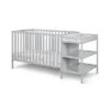 Suite Bebe Palmer 3-in-1 Convertible Island Crib And Changer Combo - Gray 2 Suite Bebe Palmer 3-in-1 Convertible Island Crib And Changer Combo - Gray -Baby Household Products GUEST ee5b88db 0882 4eb3 bba4 6477417ea32e