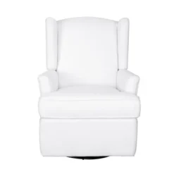 SECOND STORY HOME Hemingway Swivel Recliner Chair - White -Baby Household Products GUEST f1fb8bc8 2801 4245 bc19 55dd2d772870