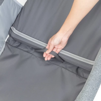 Baby Trend Quick-Fold 2-in-1 Rocking Portable Bassinet - Shadow Stone Gray 7 Baby Trend Quick-Fold 2-in-1 Rocking Portable Bassinet - Shadow Stone Gray - Image 5