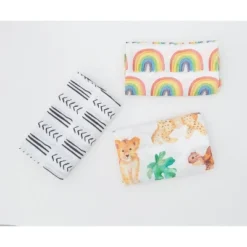 STINA & MAE Mudcloth Organic Cotton Baby Blanket - Snuggle