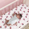 Disney Baby Lambs & Ivy Minnie Mouse Love Fitted Crib Sheet 1 Disney Baby Lambs & Ivy Minnie Mouse Love Fitted Crib Sheet -Baby Household Products GUEST fc4e66b6 7c1d 4edf 8489 306a0b956e84