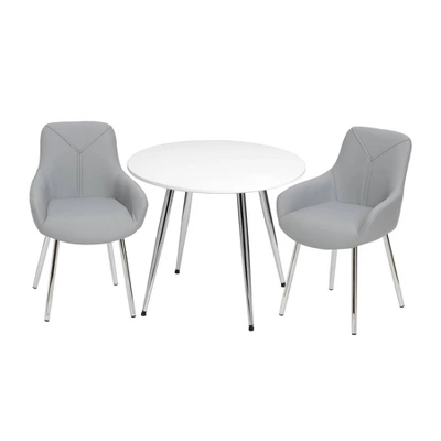 Kids' Table With 2 Modern Upholstered Chairs - Gift Mark 7 Kids' Table With 2 Modern Upholstered Chairs - Gift Mark - Image 5
