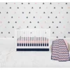 Bacati - Girls Triangles Coral Navy 10 Pc Crib Bedding Set With 4 Swaddling Blankets 1 Bacati - Girls Triangles Coral Navy 10 Pc Crib Bedding Set With 4 Swaddling Blankets -Baby Household Products GUEST ff9d181f d9d4 4ded 9865 67c7893434c2